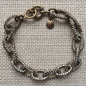 J. Crew Chain Pave Bracelet